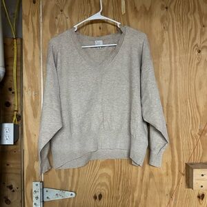 a new day Women's V-Neck Sweater in Light Beige